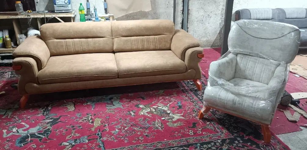 مبل راحتی ۸نفره تختشو|مبلمان خانگی و میز عسلی|مشهد, گرجی علیا|دیوار
