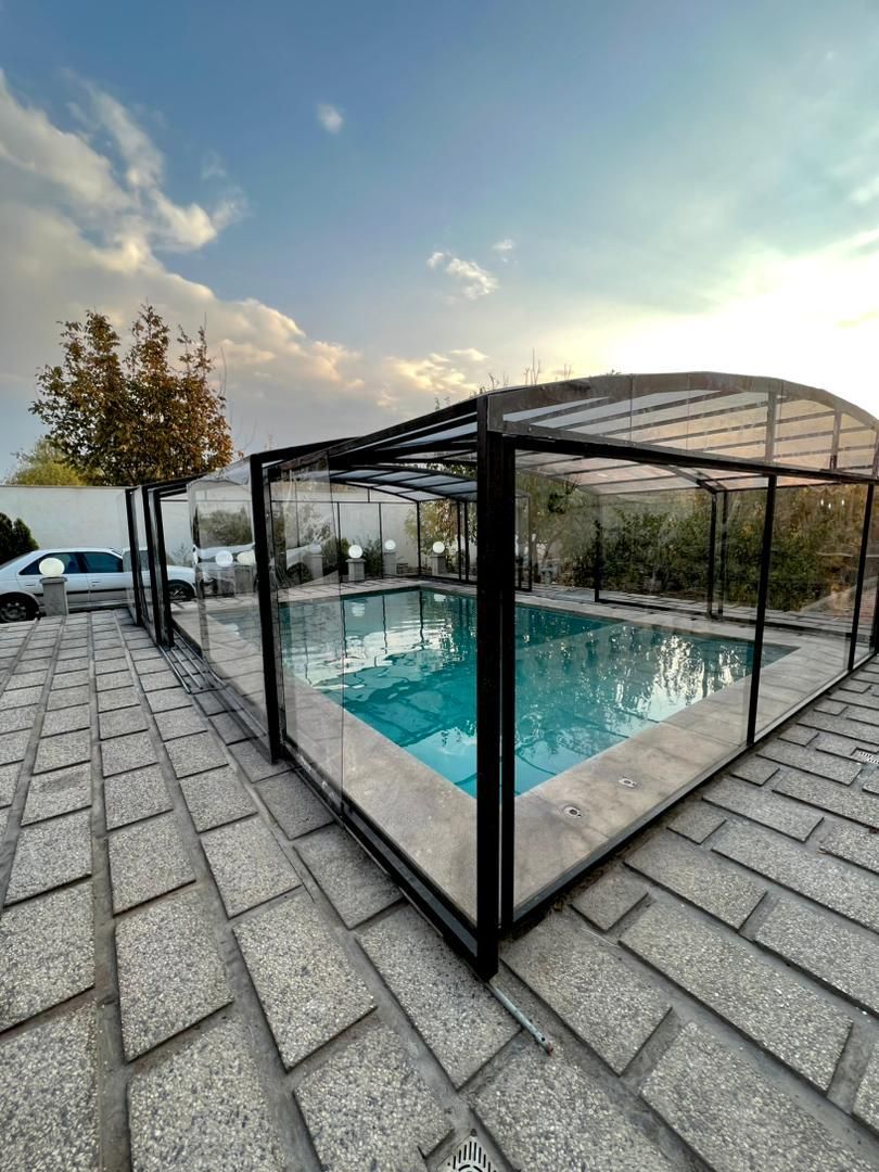 اجاره باغ ویلا مبله استخر شیشه ای بی نظیرشهریار|اجارهٔ کوتاه‌مدت ویلا و باغ|شهریار, شهرک شاهد|دیوار