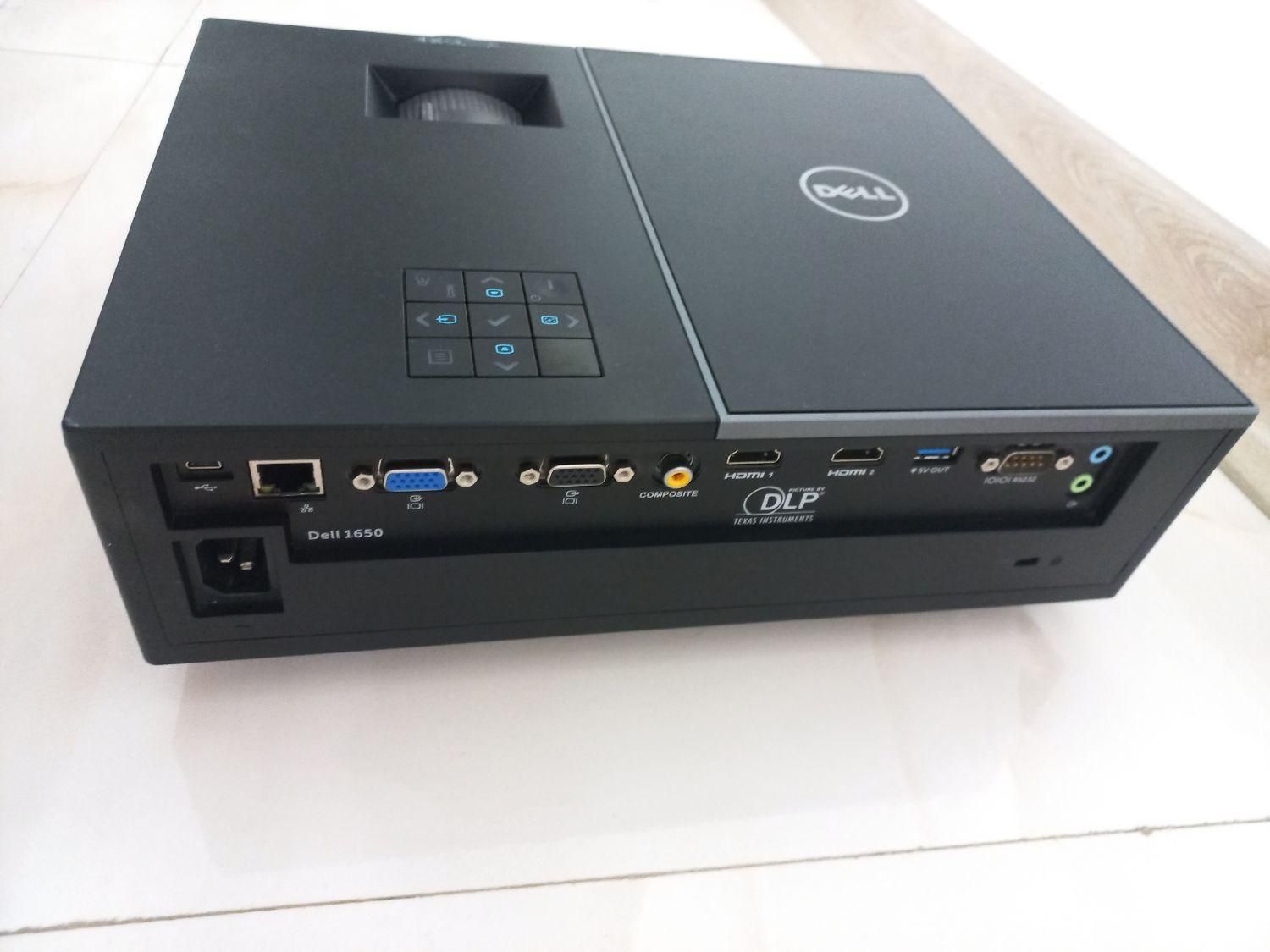 ویدیو پرژکتور DELL 1650 فول پورت FHD|تلویزیون و پروژکتور|تهران, نیرو هوایی|دیوار