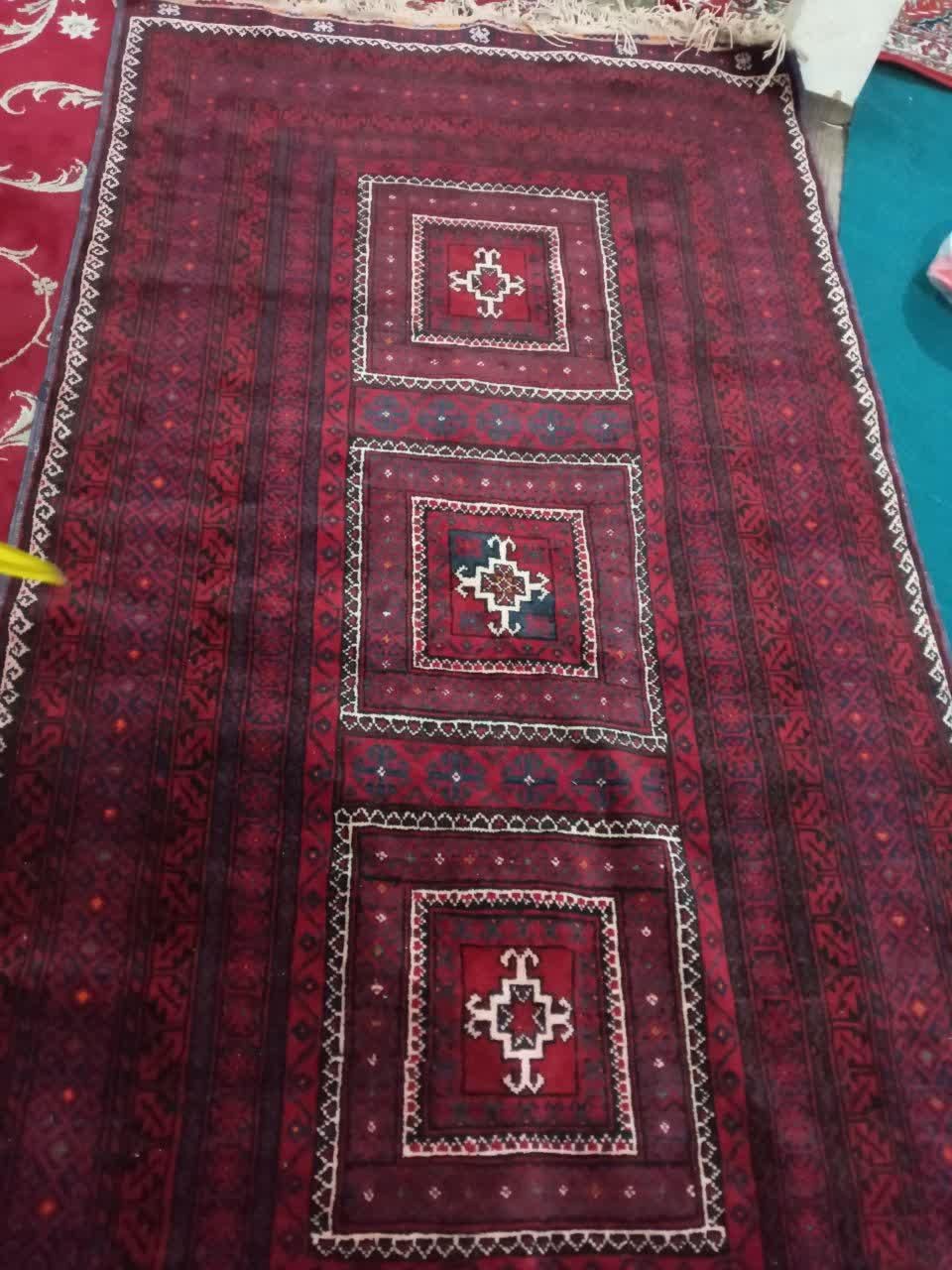 قالیچه ترکمن دستباف|فرش|مشهد, عبادی|دیوار