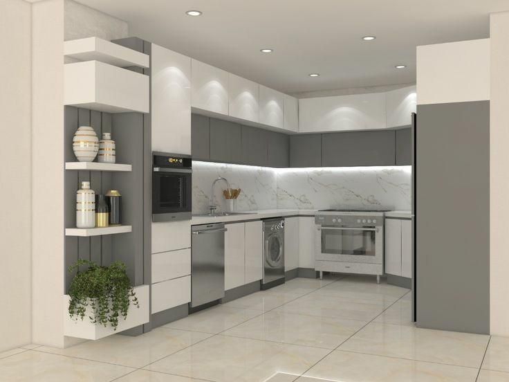 کابینت وکمددیواری MDFوهایگلاس|کتابخانه، شلف، قفسه‌های دیواری|کرج, کمال‌شهر|دیوار