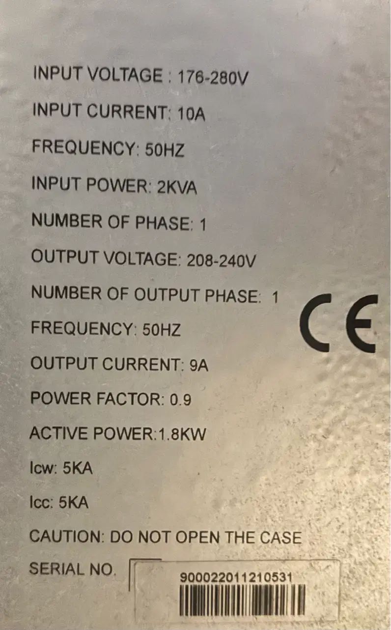 UPS 2kva Online TACOM|قطعات و لوازم جانبی رایانه|تهران, شمس‌آباد|دیوار