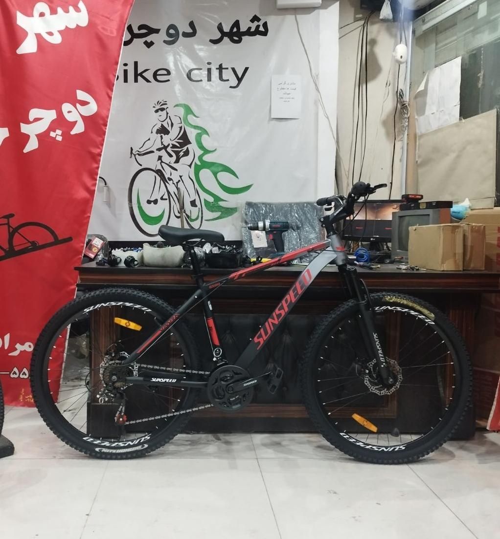 دوچرخه سایز 26 مارک سان اسپید دیسکی|دوچرخه، اسکیت، اسکوتر|ایلام, |دیوار