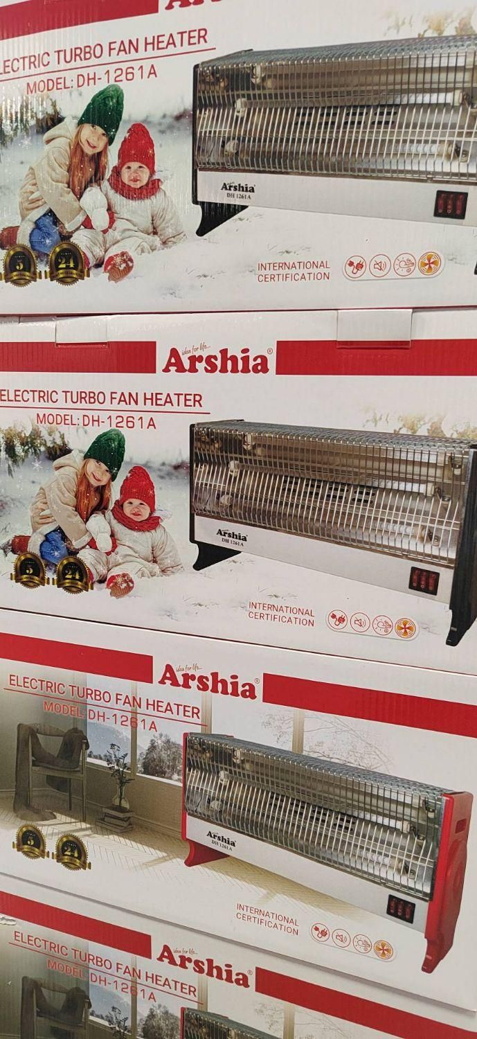 بخاری برقی فن دار ارشیا مدل 1261 با گارانتی معتبر|بخاری، هیتر، شومینه|تهران, میدان ولیعصر|دیوار