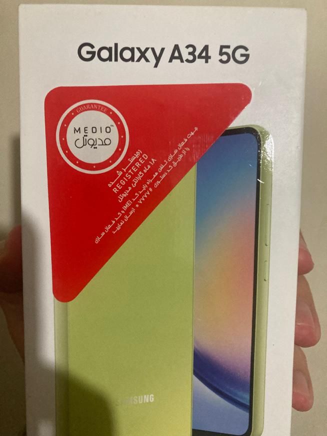 سامسونگ Galaxy A34 ۱۲۸ گیگابایت|موبایل|تهران, میرداماد|دیوار