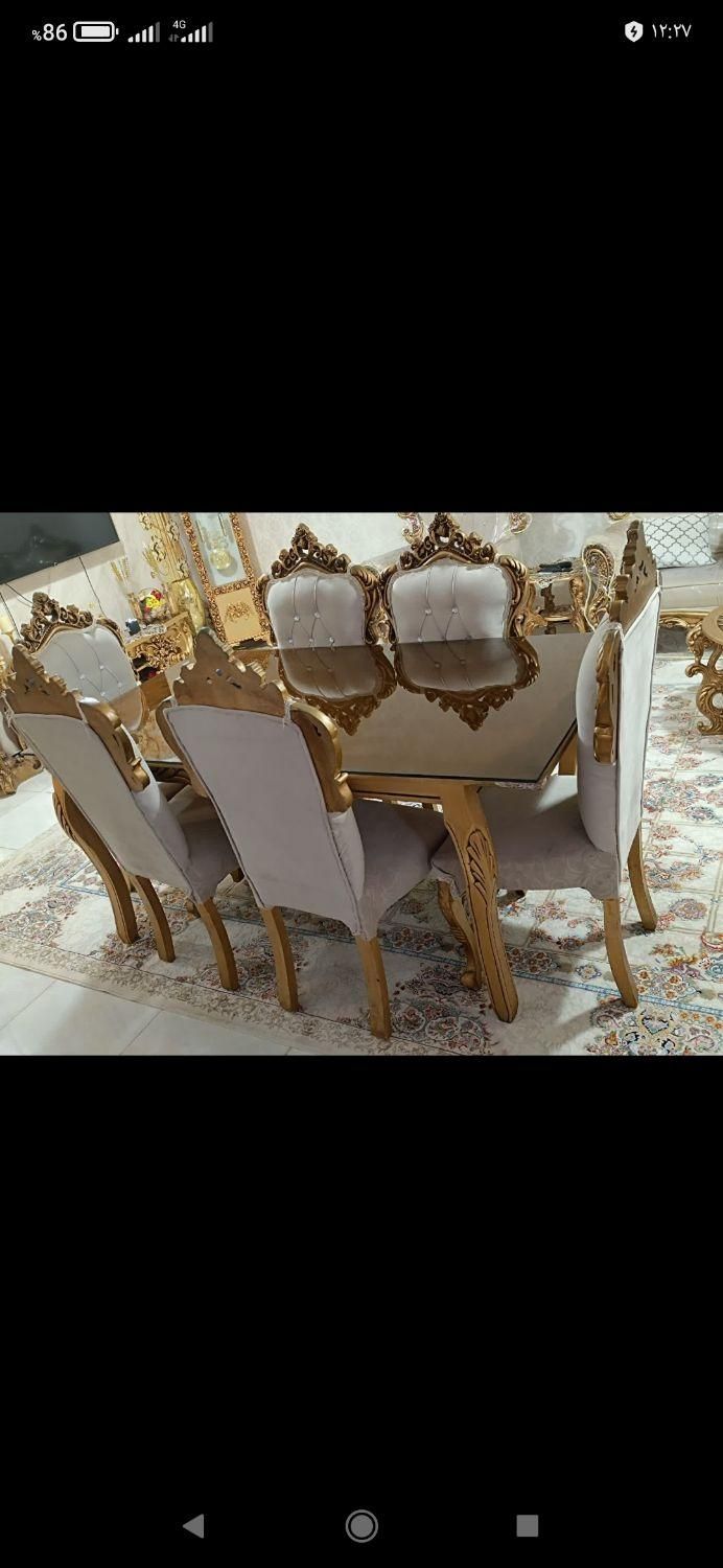 فروش، میز،غذا خوری شش نفره|میز و صندلی غذاخوری|بندر ماهشهر, |دیوار