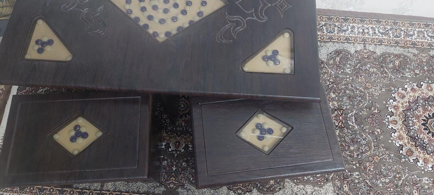 میز وسط  به همراه ۴ تا عسلی|مبلمان خانگی و میز عسلی|کرج, حصارک|دیوار