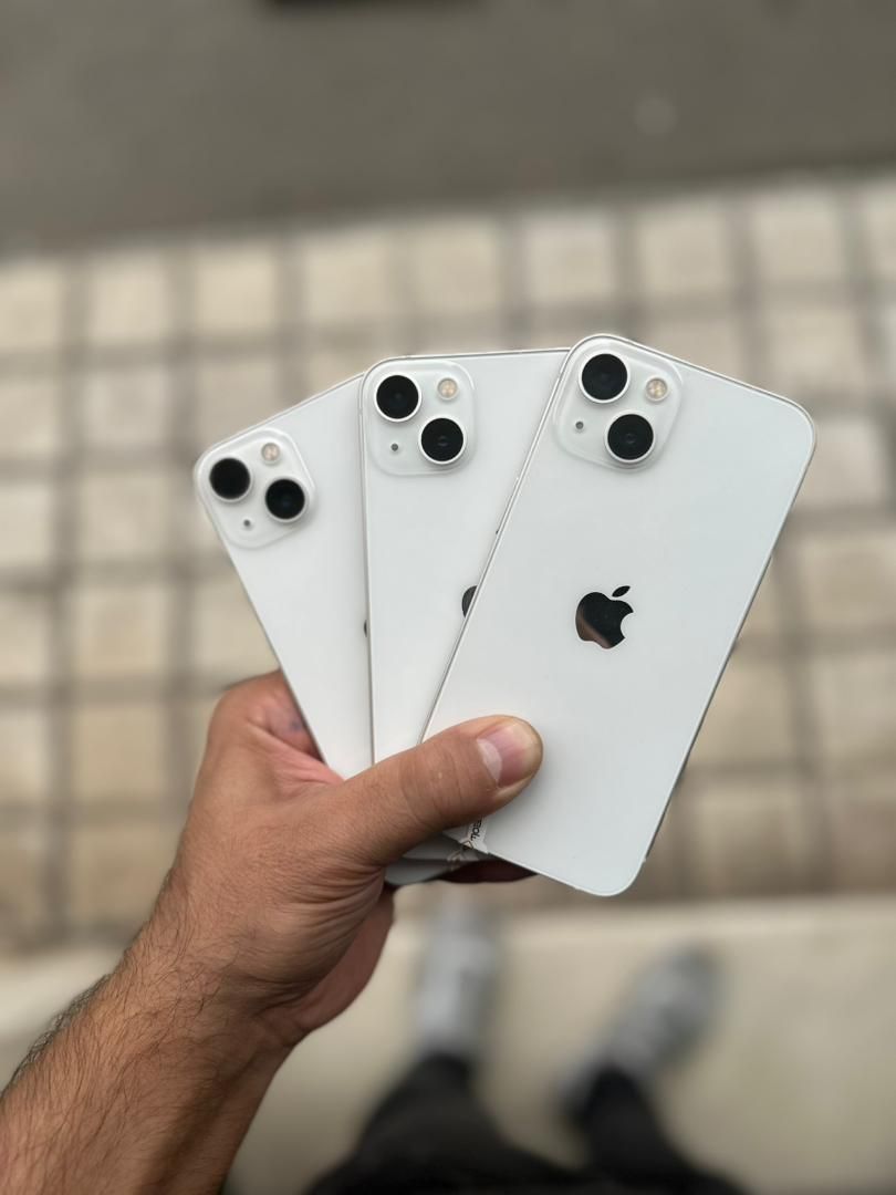 اپل iphone 14 با حافظهٔ ۱۲۸ گیگابایت با سفته وچک|موبایل|رشت, خمیران زاهدان|دیوار