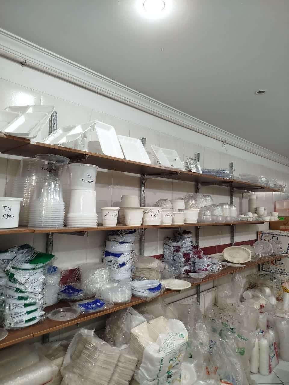 لوازم و ظروف یکبار مصرف پلاستیکی|ظروف نگهدارنده، پلاستیکی، یکبارمصرف|یزد, |دیوار