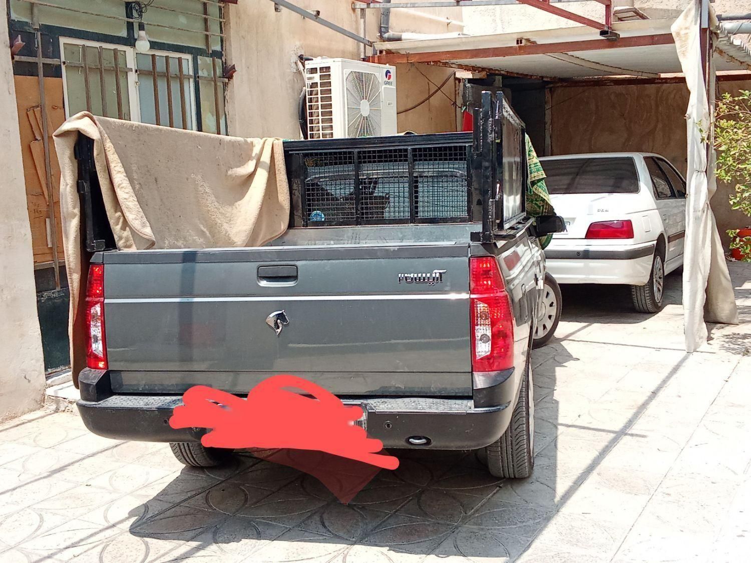 وانت آریسان 2 اجاره ای با چادر بار|خدمات حمل و نقل|خورموج, |دیوار