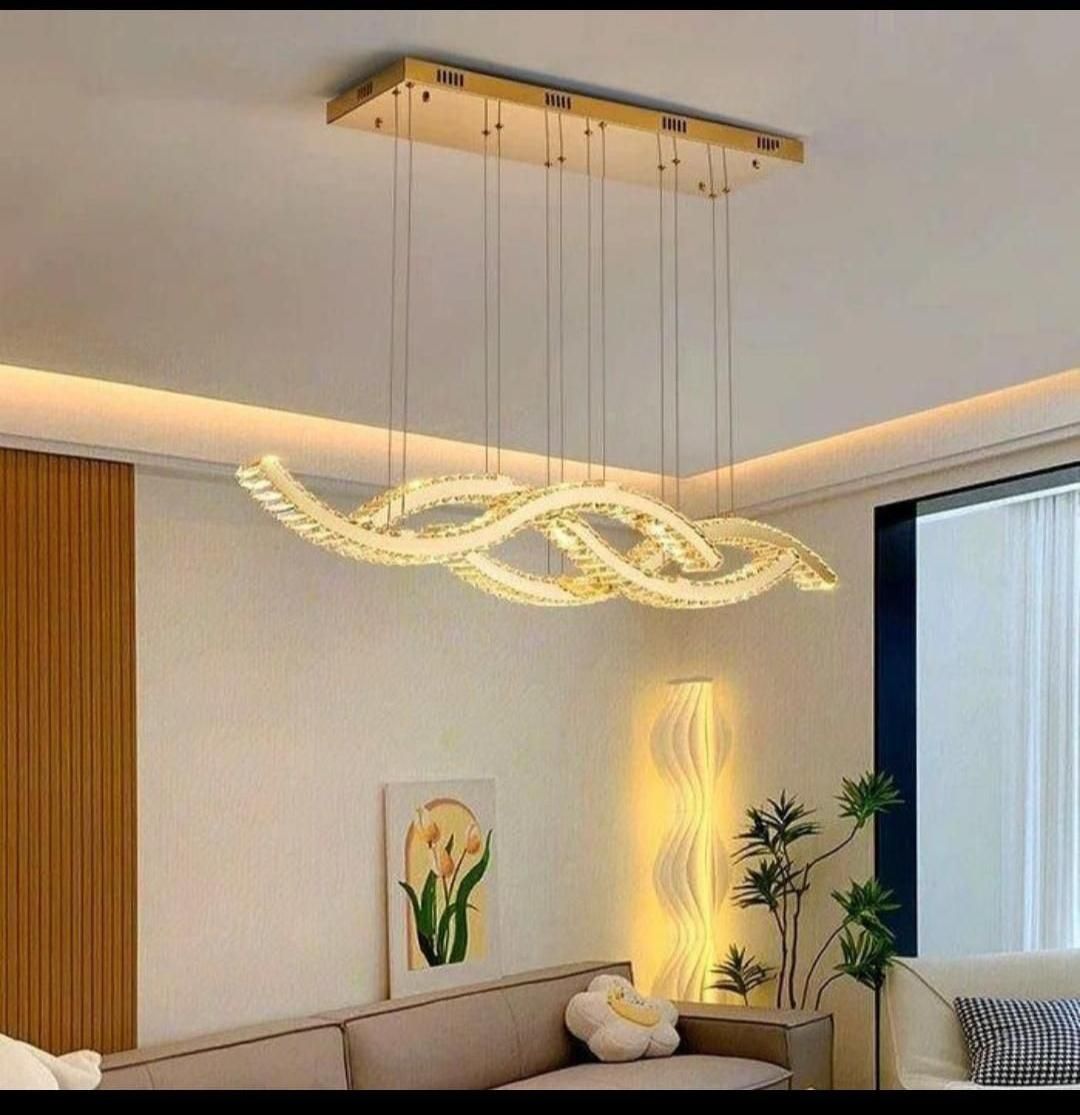 لوستر الماس.کهکشانی لاینر موج۱۵۳۷.AC light|لوستر و چراغ آویز|تهران, سنگلج (شاپور)|دیوار