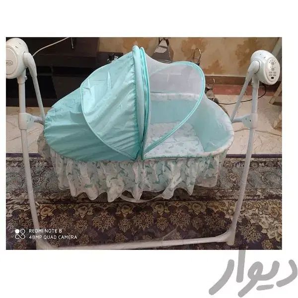 گهواره برقی موزیکال / تخت کنار مادر|تخت و صندلی بچه|تهران, اباذر|دیوار