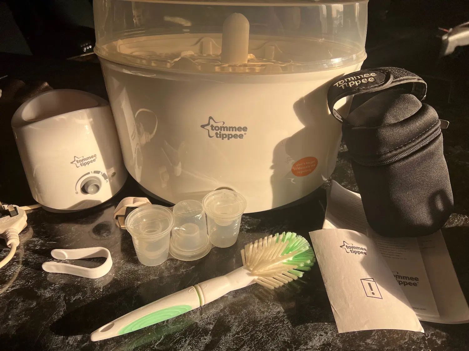 ست کامل استریل شیشه شیر وپستانک وگرم کن شیشه شیر|اسباب و اثاث بچه|تهران, باغ فیض|دیوار