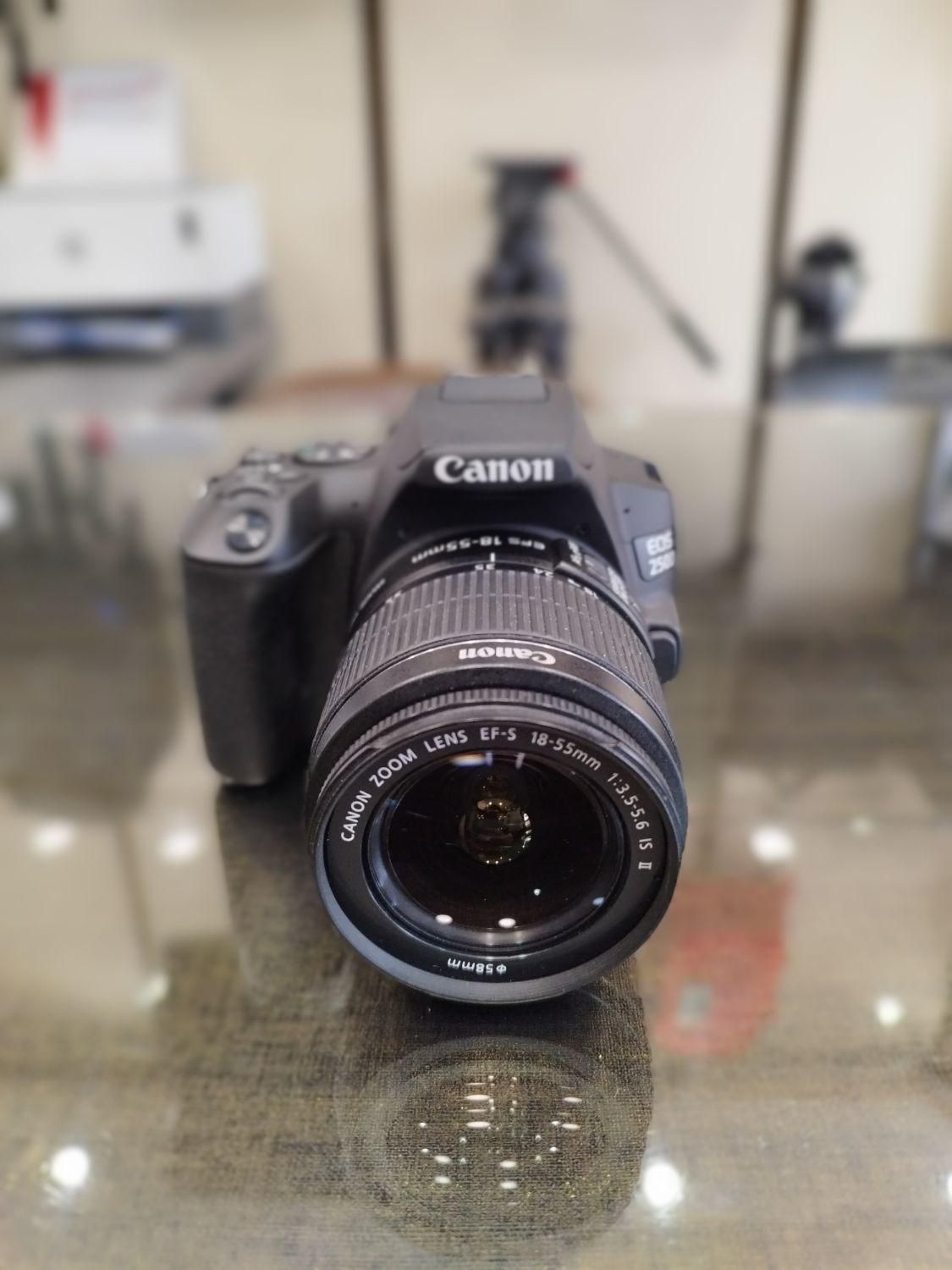 دوربین عکاسی کانن canon eos 250D kit 18.55is ii|دوربین عکاسی و فیلم‌برداری|تهران, بازار|دیوار