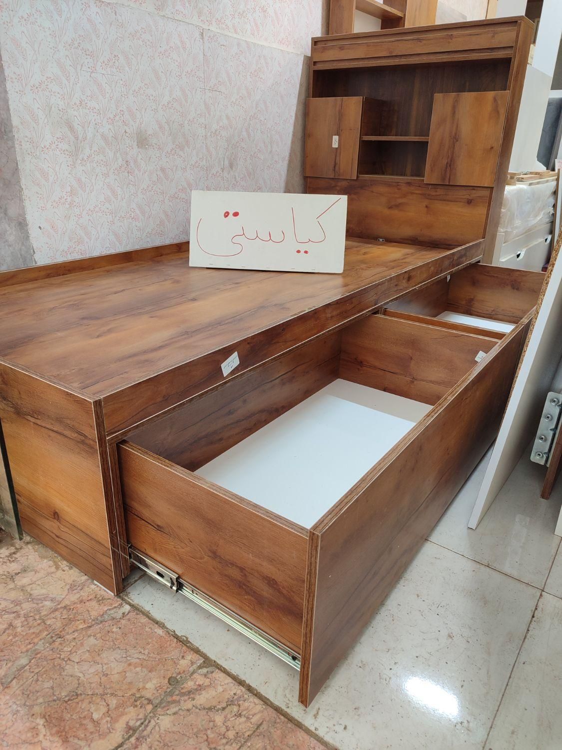 تخت یک نفره نازنین|تخت و سرویس خواب|مشهد, گلبرگ شمالی|دیوار