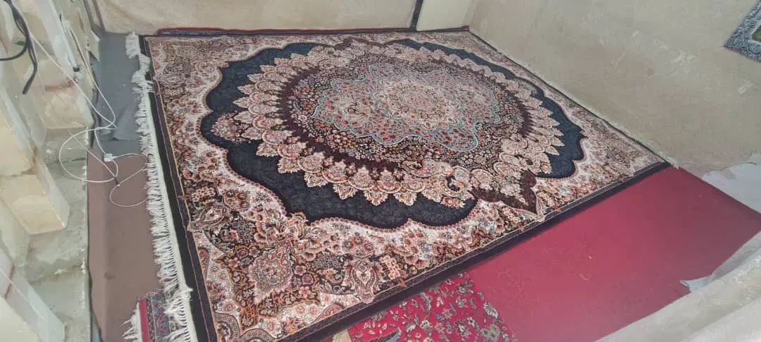 دو تخته فرش ۱۲ متری تمام نخ گوشتی ۷۰۰ شانه واقعی|فرش|تهران, افسریه شمالی|دیوار