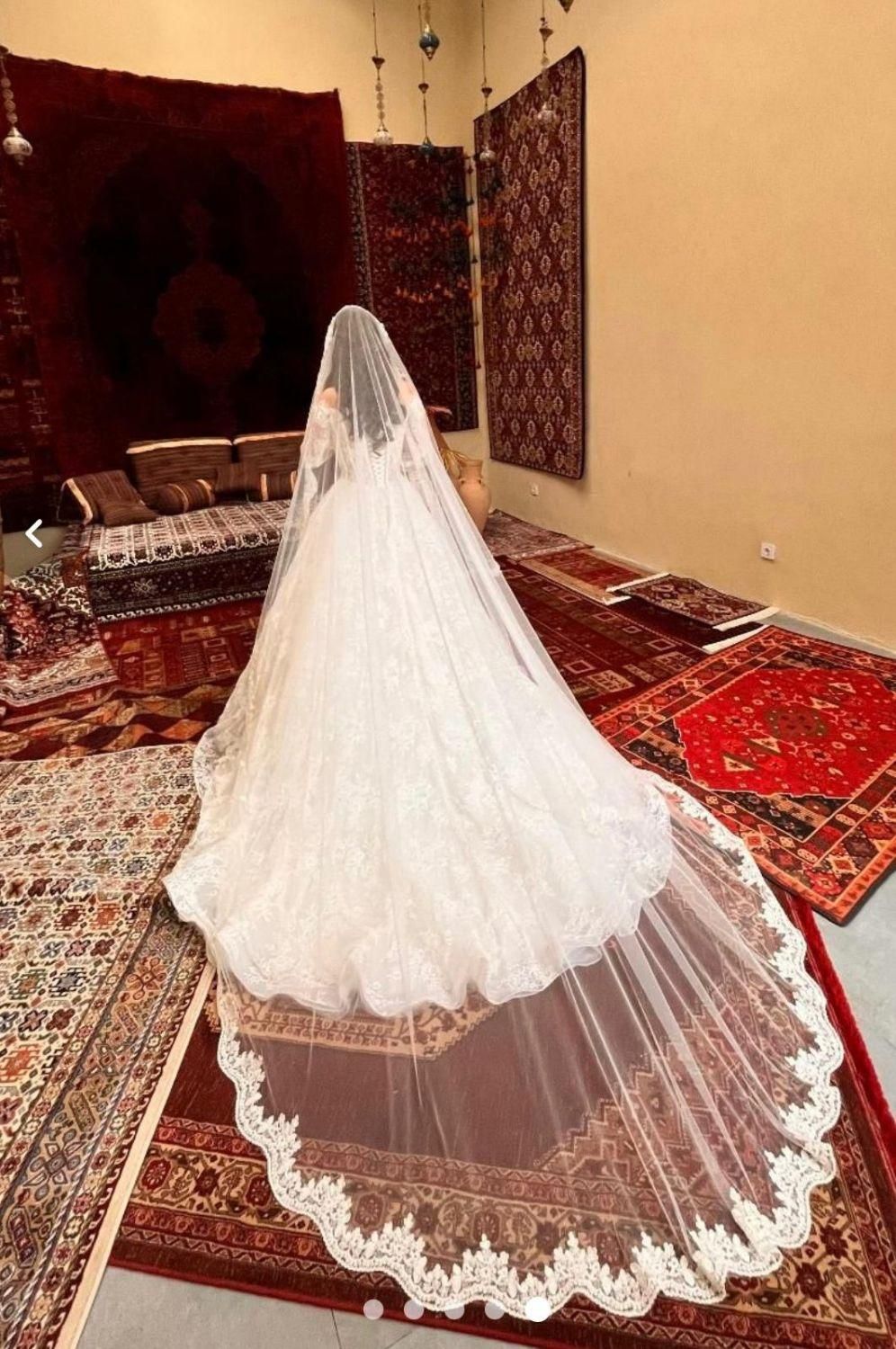 لباس عروس تمام دانتل دوخت مزون هستی|لباس|تهران, تهرانپارس غربی|دیوار