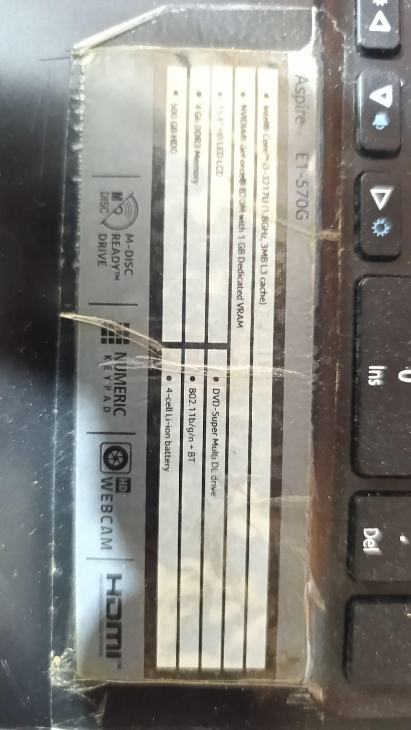 ACER E1 570G|رایانه همراه|کرج, شهرک یاس|دیوار