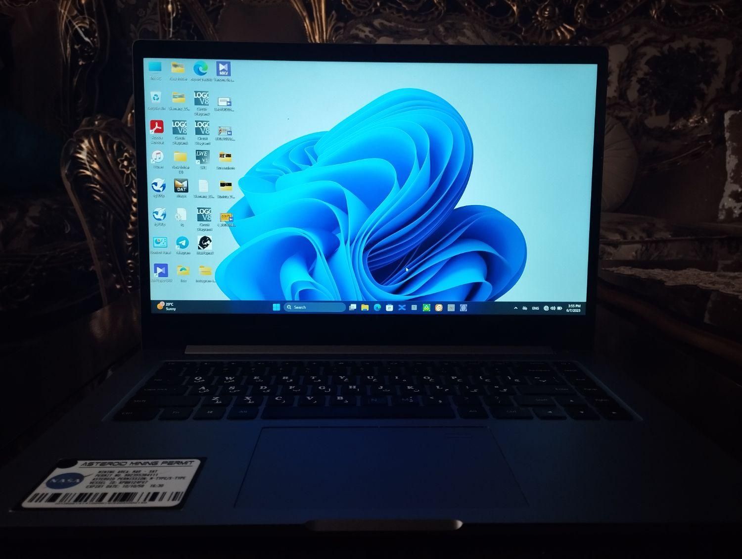 لپ تاپ شیائومی mi notebook pro|رایانه همراه|تهران, ازگل|دیوار