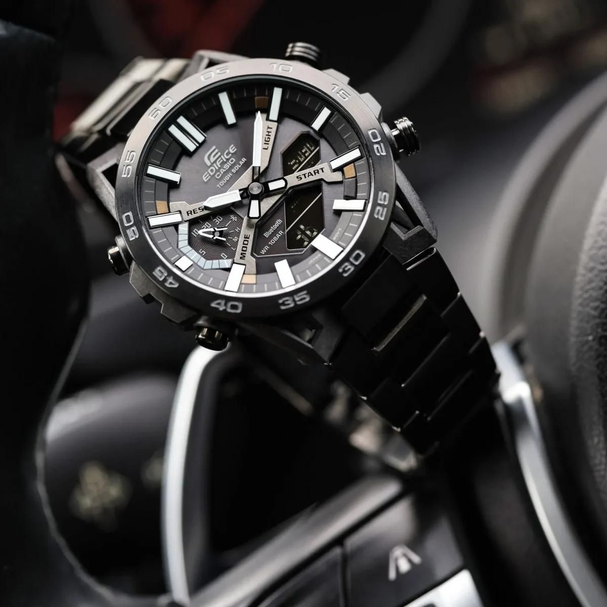 ساعت مچی casio EDIFICE مدل ECB-2000DC-1B اصلی|ساعت|همدان, |دیوار