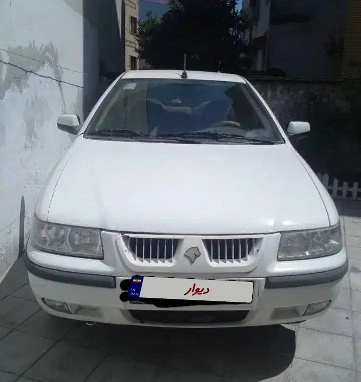 سمند سفید LX EF7|خودرو سواری و وانت|رشت, چمارسرا|دیوار