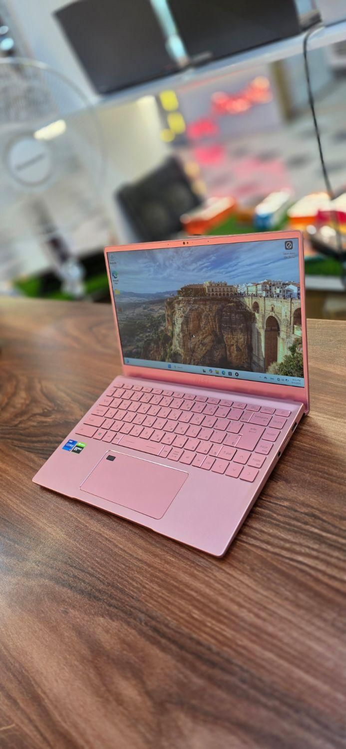 لپتاپ msi prestige مهندسی در حد نو|رایانه همراه|اردبیل, |دیوار