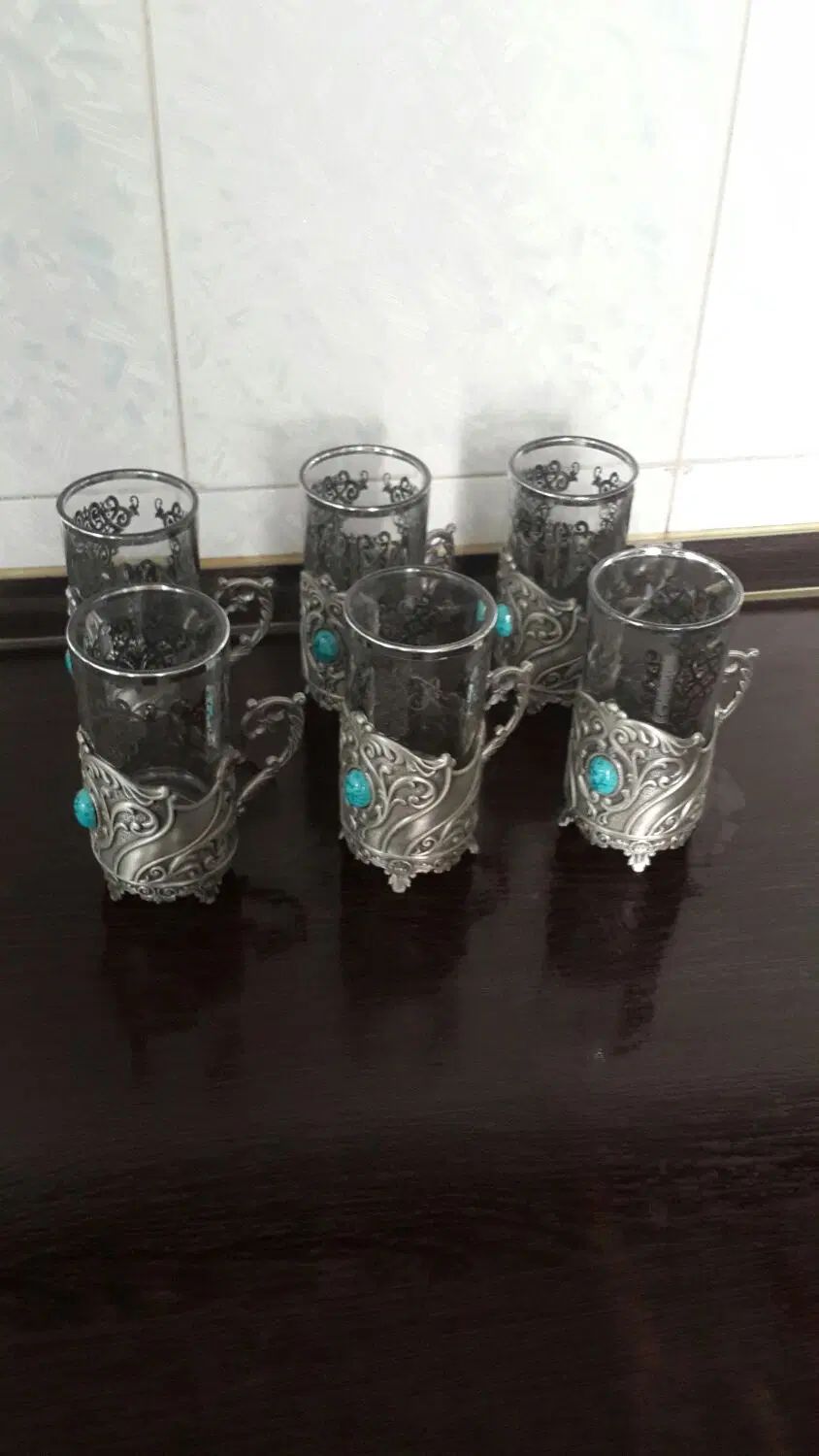 سرویس چایخوری سیلور|ظروف سرو و پذیرایی|کرج, کوی کارمندان جنوبی|دیوار