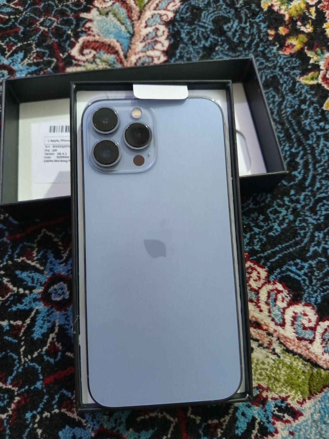 اپل iPhone 13 Pro Max با حافظهٔ ۵۱۲ گیگابایت|موبایل|بندر ماهشهر, |دیوار