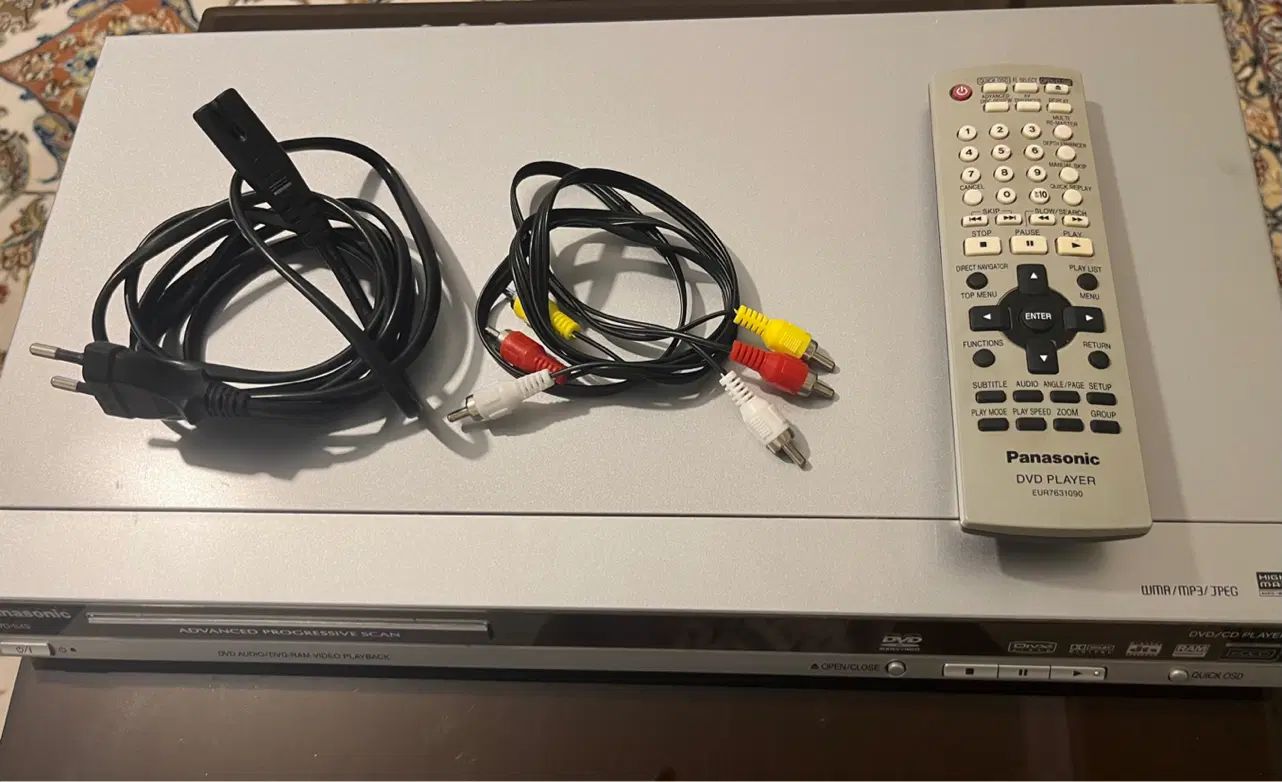 DVD player دی وی دی پلیر پاناسونیک|پخش‌کننده DVD و ویدیو|تهران, تهرانسر شرقی|دیوار