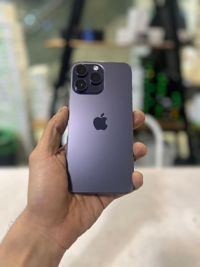 آیفون ۱۴پرومکس ۲۵۶ بنفش iphone 14promax 256 za|موبایل|تهران, ونک|دیوار