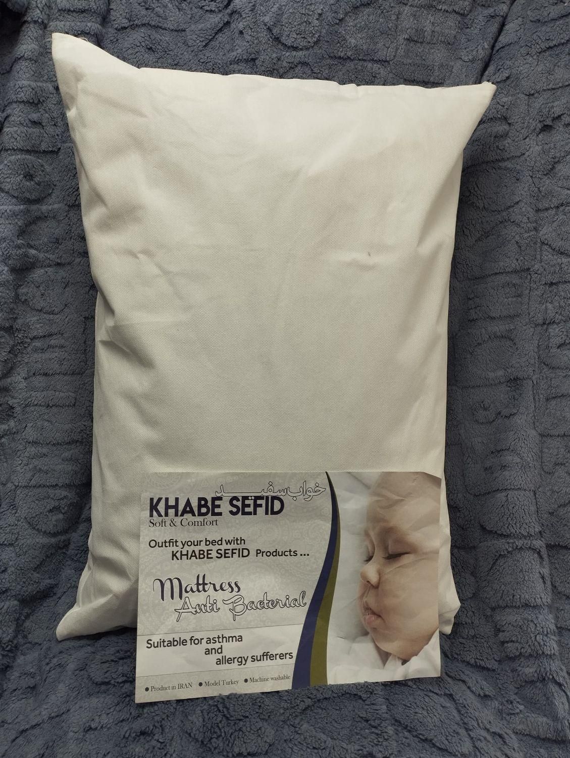 بالشت الیاف سفید فقط ۱۶۸ هزار تومن|رختخواب، بالش، پتو|گرگان, |دیوار