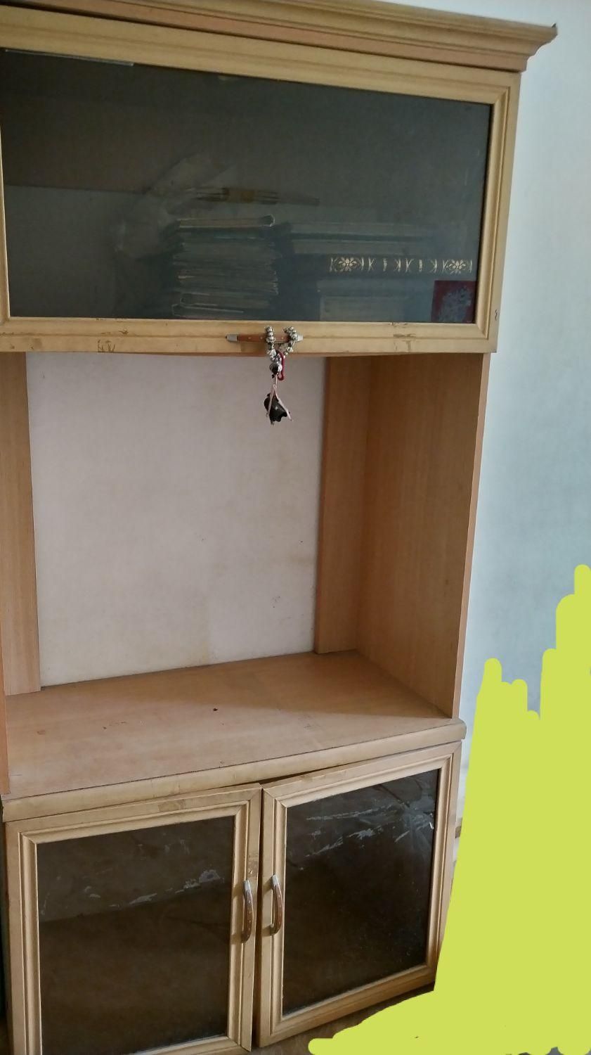 جا کتابی MDF با کیفیت و قدیمی.|کتابخانه، شلف، قفسه‌های دیواری|محمودآباد, |دیوار