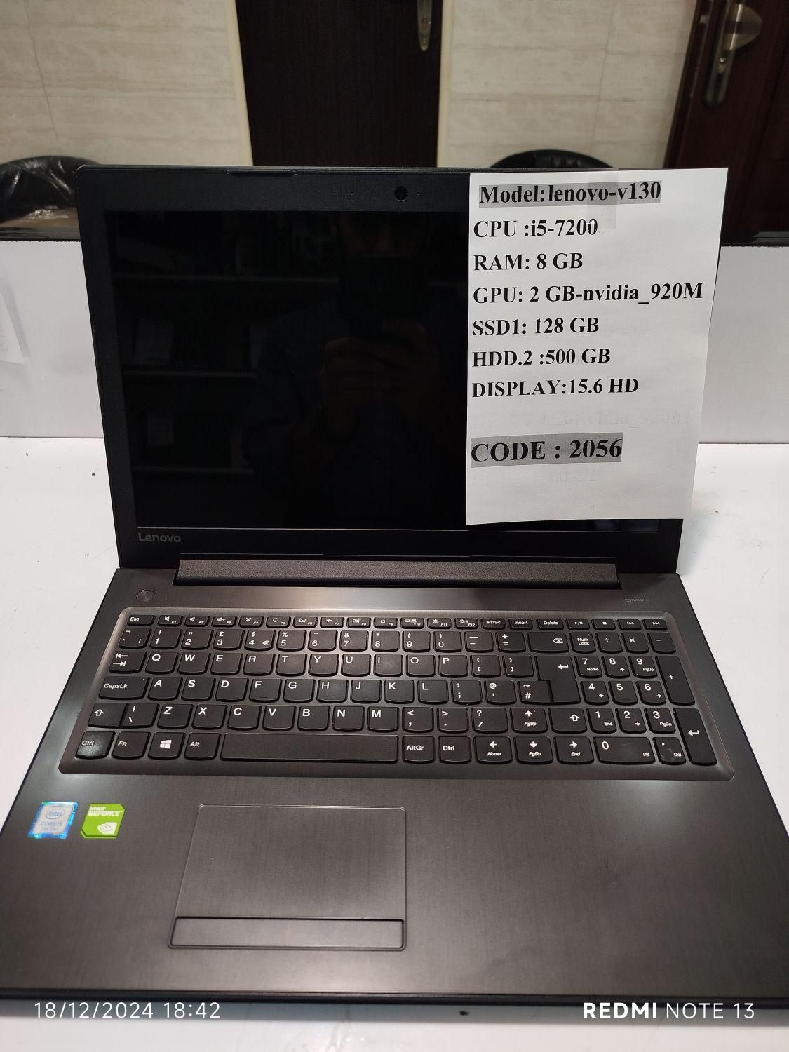 لنوو i5.7200 دو گیگ گرافیک رایانه کاران جوان|رایانه همراه|خرم‌آباد, |دیوار