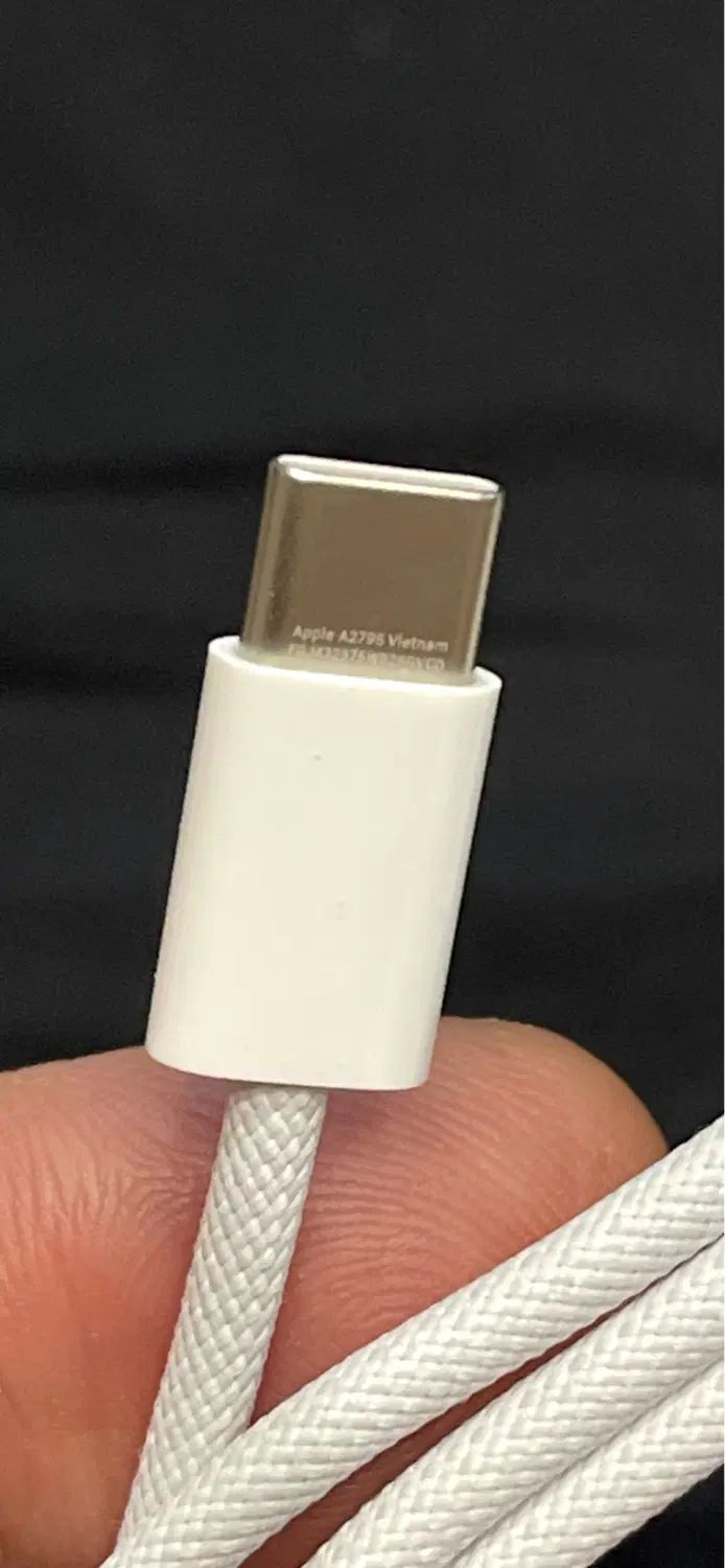کابل شارژ کنفی آیفون IPhone16 pro max تایپ سی اصلی|لوازم جانبی موبایل و تبلت|تهران, دریاچه شهدای خلیج فارس|دیوار