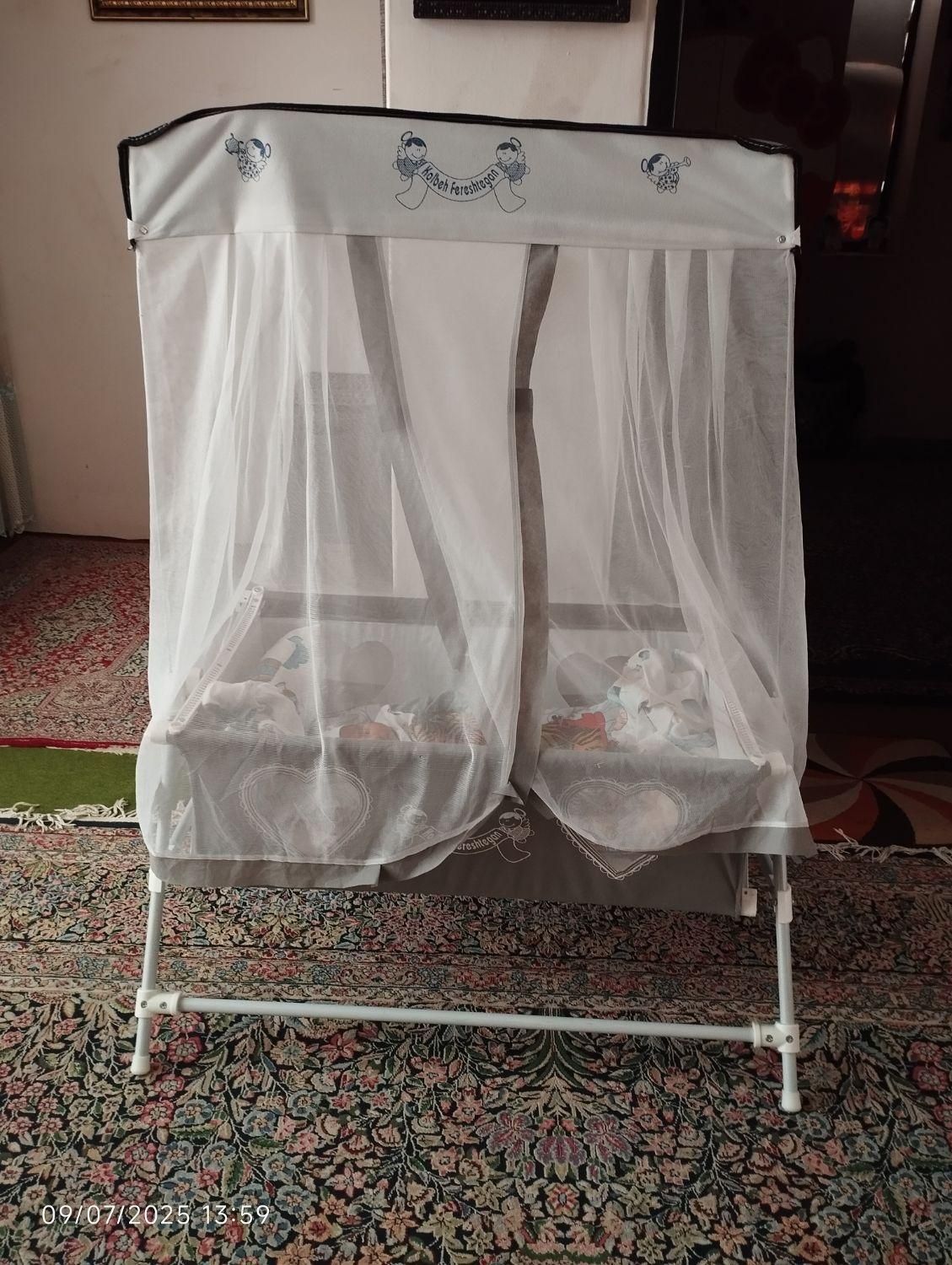 گهواره درعد نو|اسباب و اثاث بچه|کرمان, |دیوار