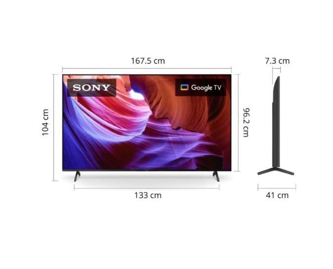 تلویزیون 120 گیمینگ و هوشمند۷۵ اینچSONY سونی X85L|تلویزیون و پروژکتور|مشهد, کوشش|دیوار