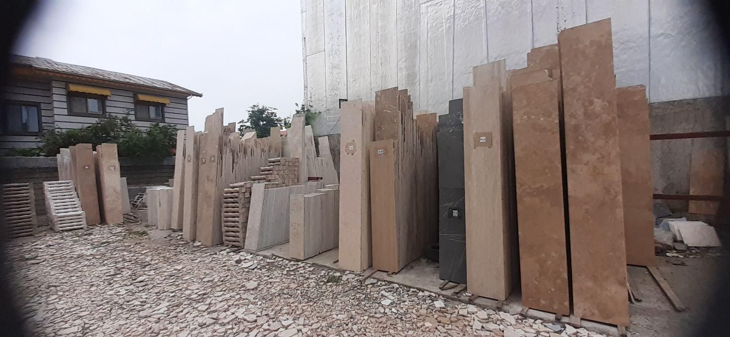 انواع مرمریت تراورتن سنگ نما|مصالح و تجهیزات ساختمان|سیاهکل, |دیوار