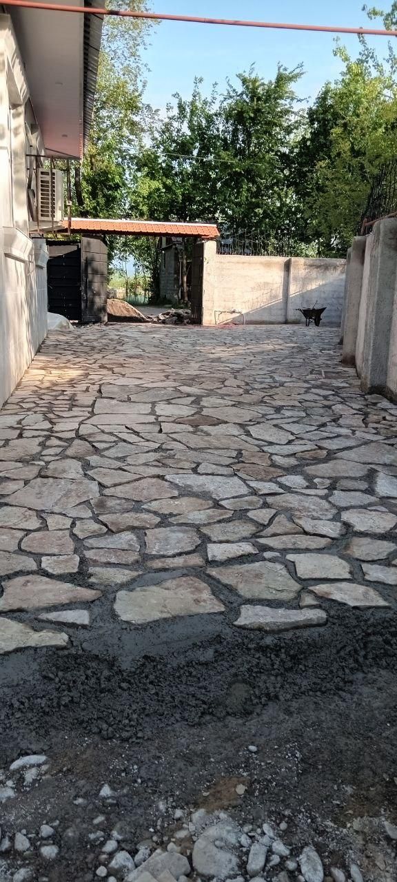 اجرای نصب سنگ مالون ولاشه|خدمات پیشه و مهارت|رشت, گیل|دیوار