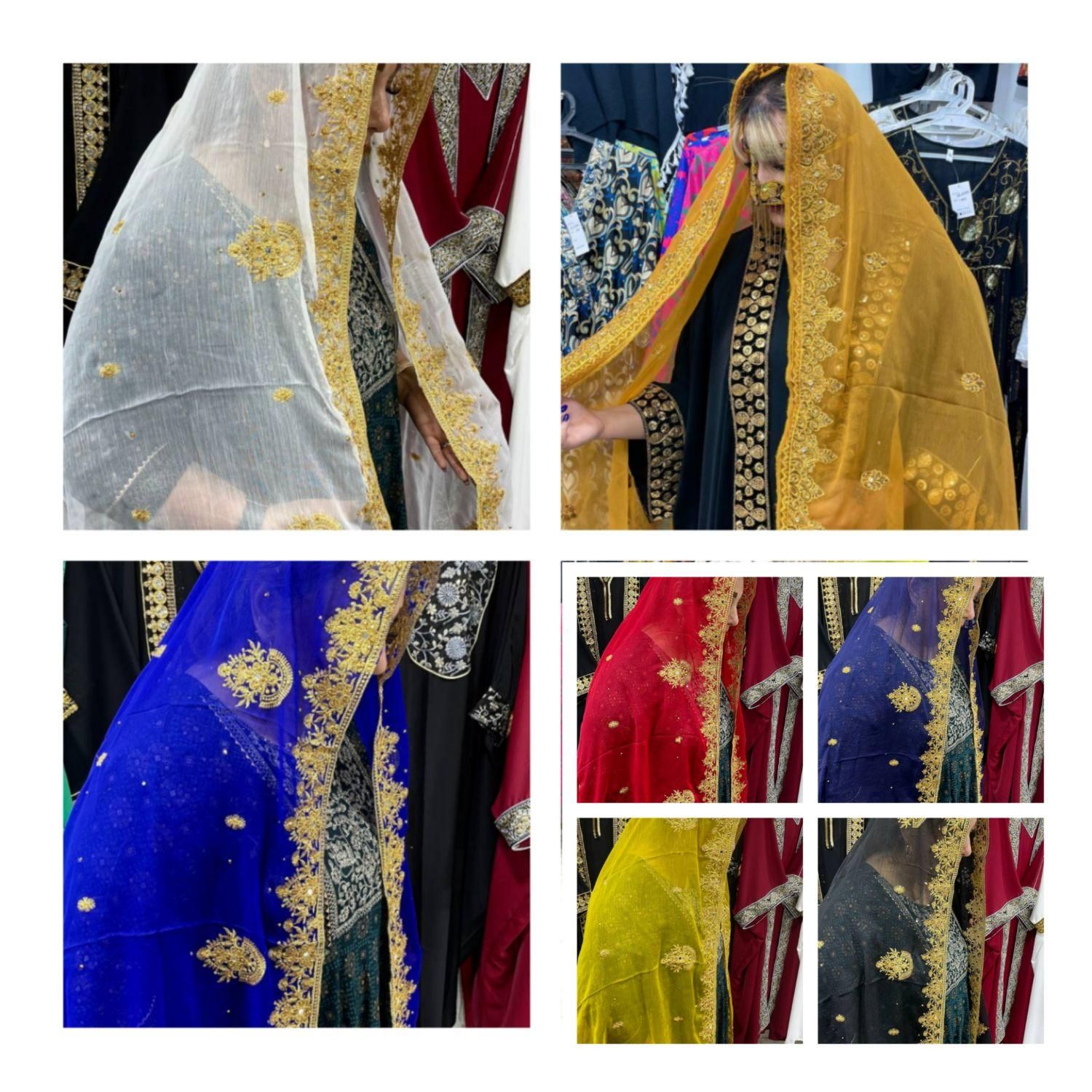 شال بندری یا هندی|لباس|آبادان, |دیوار