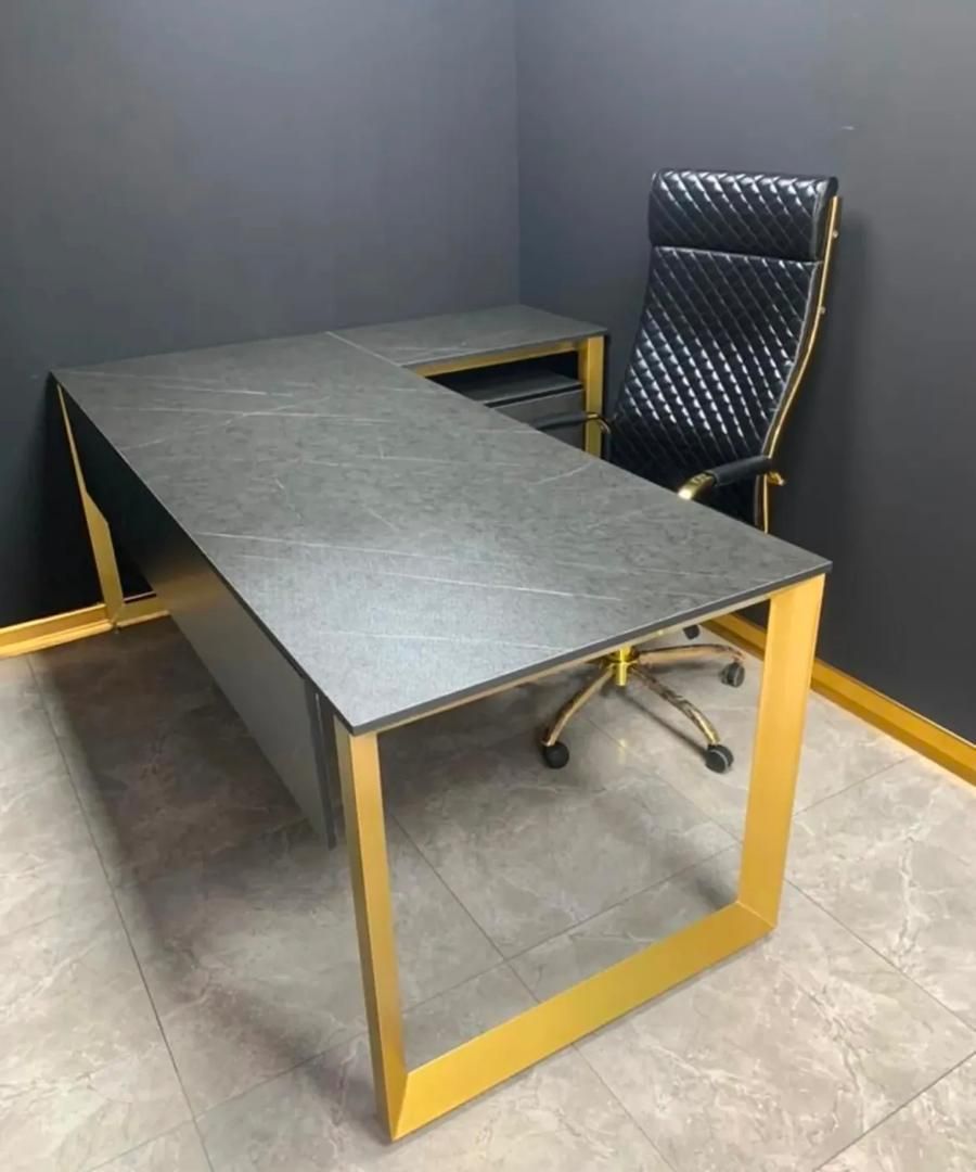 میز صندلی کانترمبل اسپیلت سیستم فوم چرم راش دوربین|دفتر کار|گرگان, |دیوار