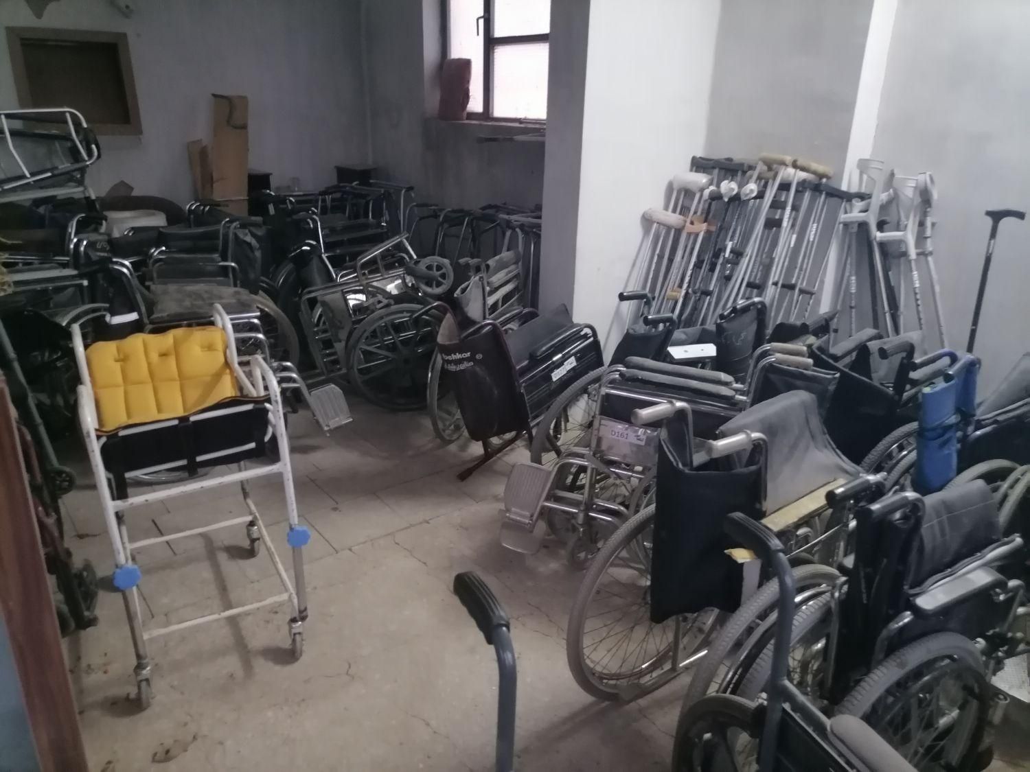 فروش ویلچر و تخت بیمارستانی|آرایشی، بهداشتی، درمانی|نیشابور, شریعتی|دیوار