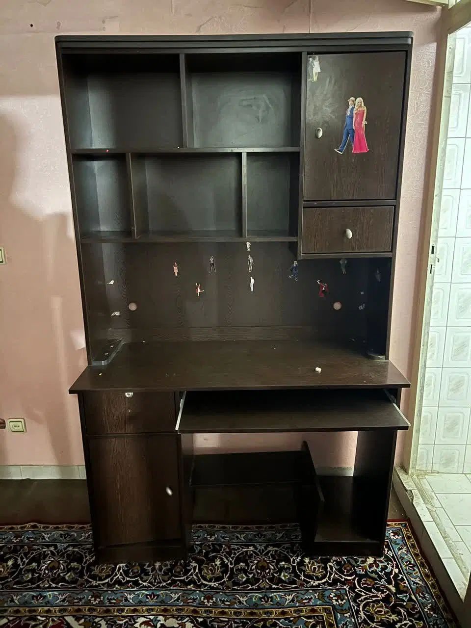 کتاب خانه همراه با میز تحریر|کتابخانه، شلف، قفسه‌های دیواری|تهران, اوقاف|دیوار