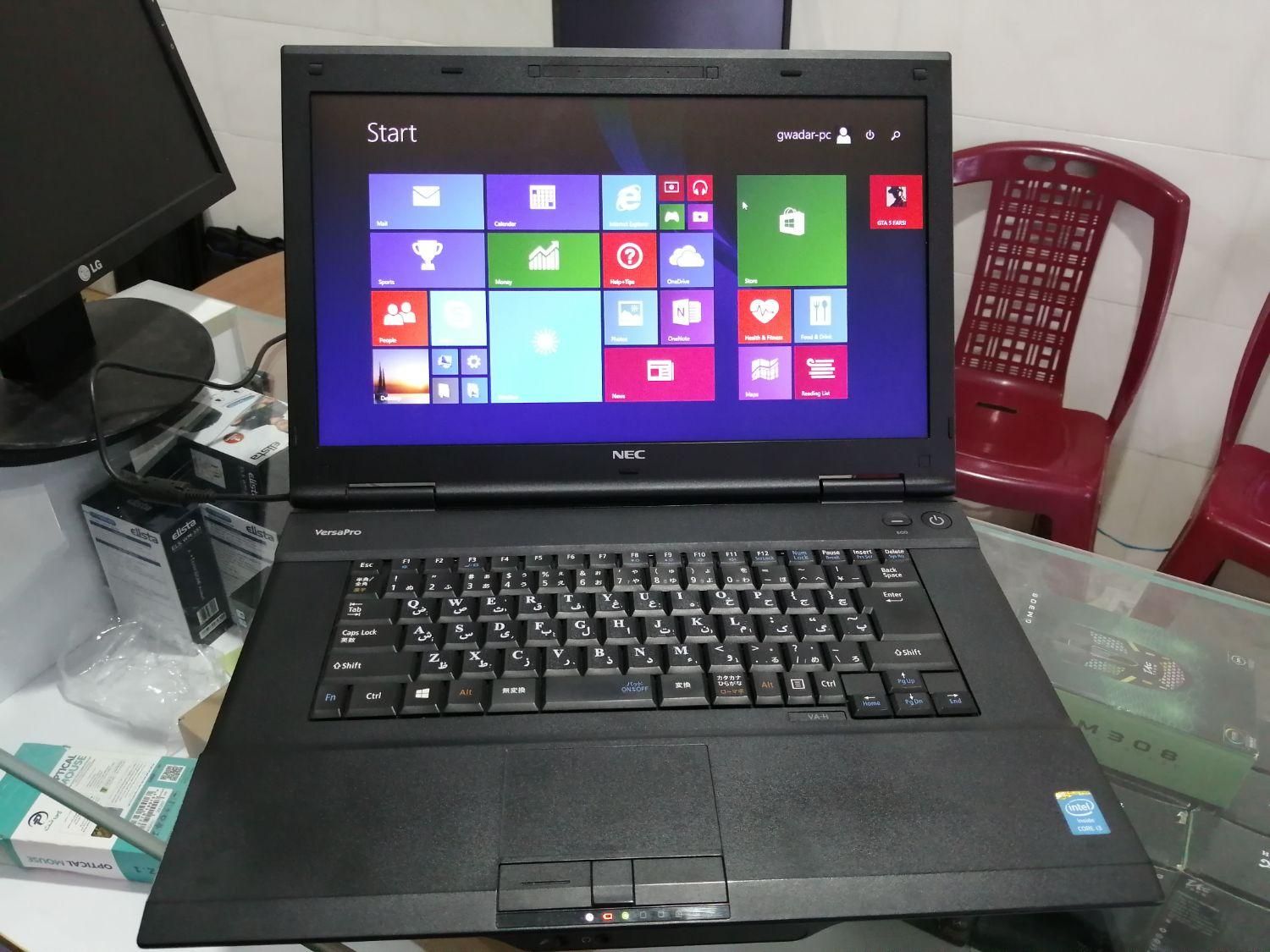 لپتاپ ان ای سی NEC core i3 ساخت ژاپن رم8|رایانه همراه|سراوان, |دیوار