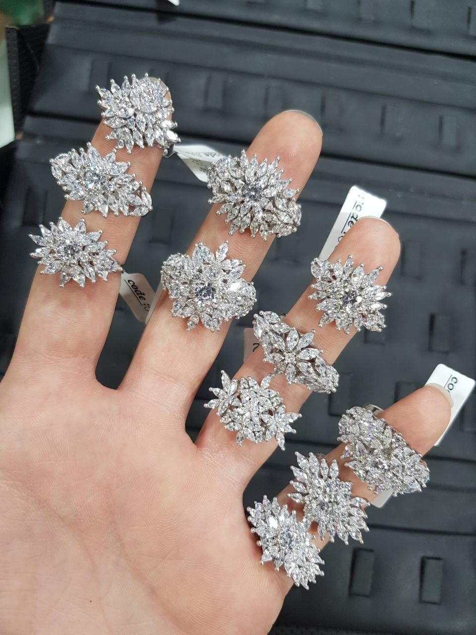 انگشتر سلطنتی مارکیز نقره آب طلا نانو ترک کد0079|بدلیجات|تبریز, |دیوار