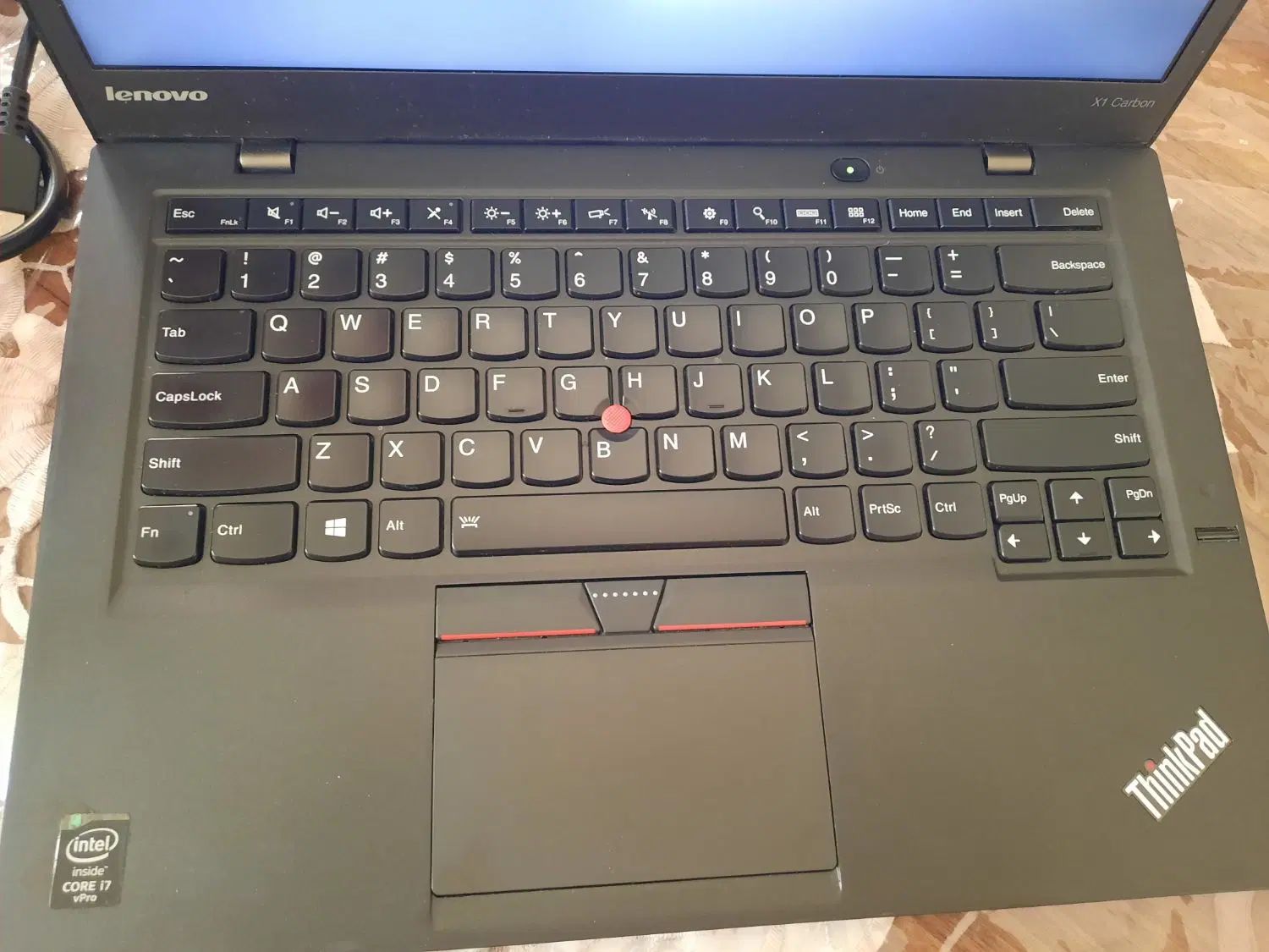 لبتاپ صنعتی Lenovo Carbon X1 corei 7 ssdM2 Slim|رایانه همراه|کرمانشاه, |دیوار