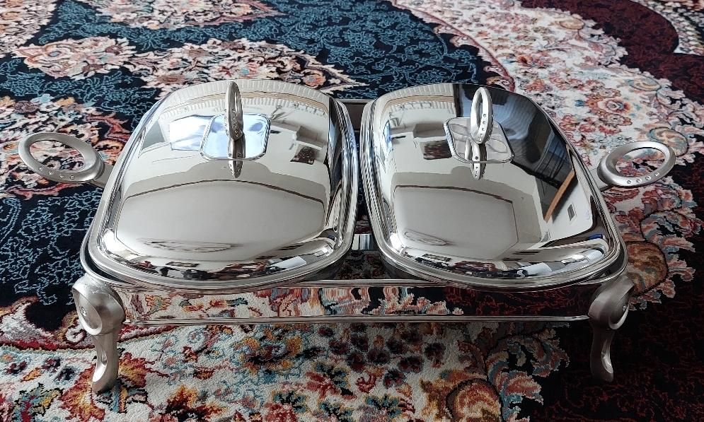 سوفله خوری دوقلو و سوفله سوپ خوری|ظروف سرو و پذیرایی|برخوار, |دیوار