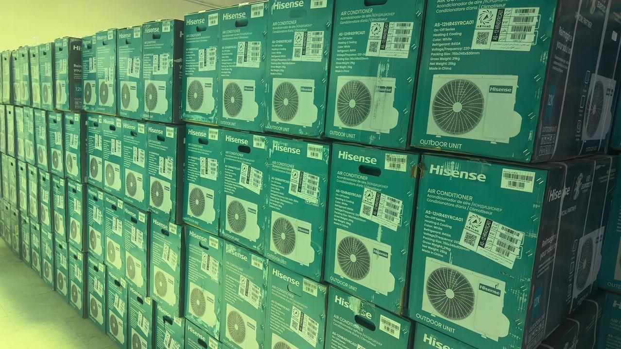 کولر گازی نو کولر آبی کهنه تعویض|کولر گازی و فن‌کوئل|شیروان (خراسان), |دیوار