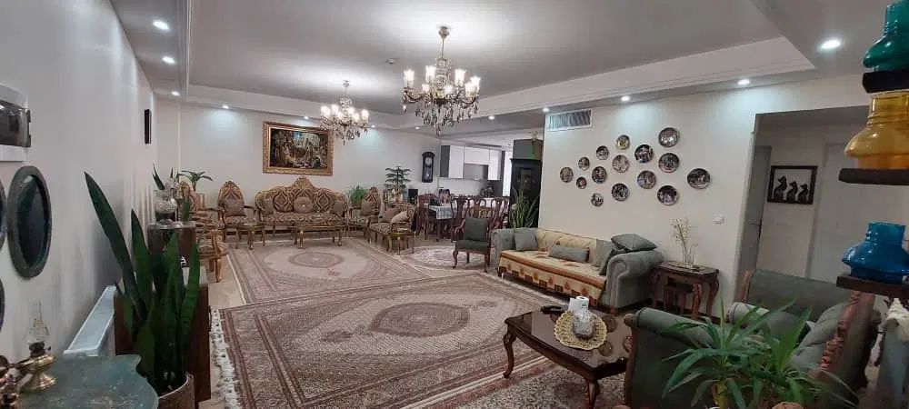 ۱۳۲متر/۳خواب/پارکینگ آسانسور/خ نورصالحی/مترو|فروش آپارتمان|تهران, شکوفه|دیوار