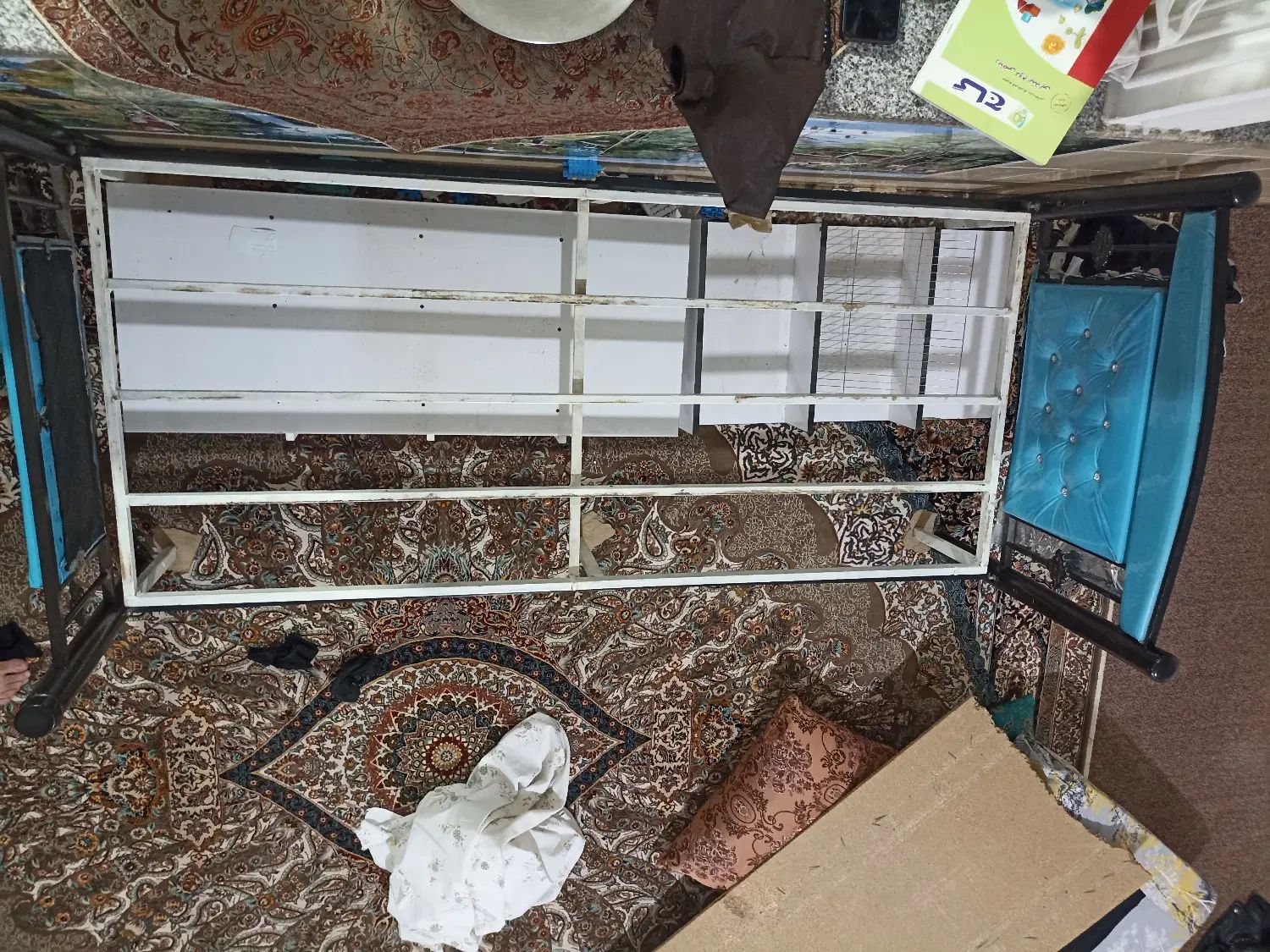 تخت آهنی|تخت و سرویس خواب|مشهد, شهرک شهید باهنر|دیوار