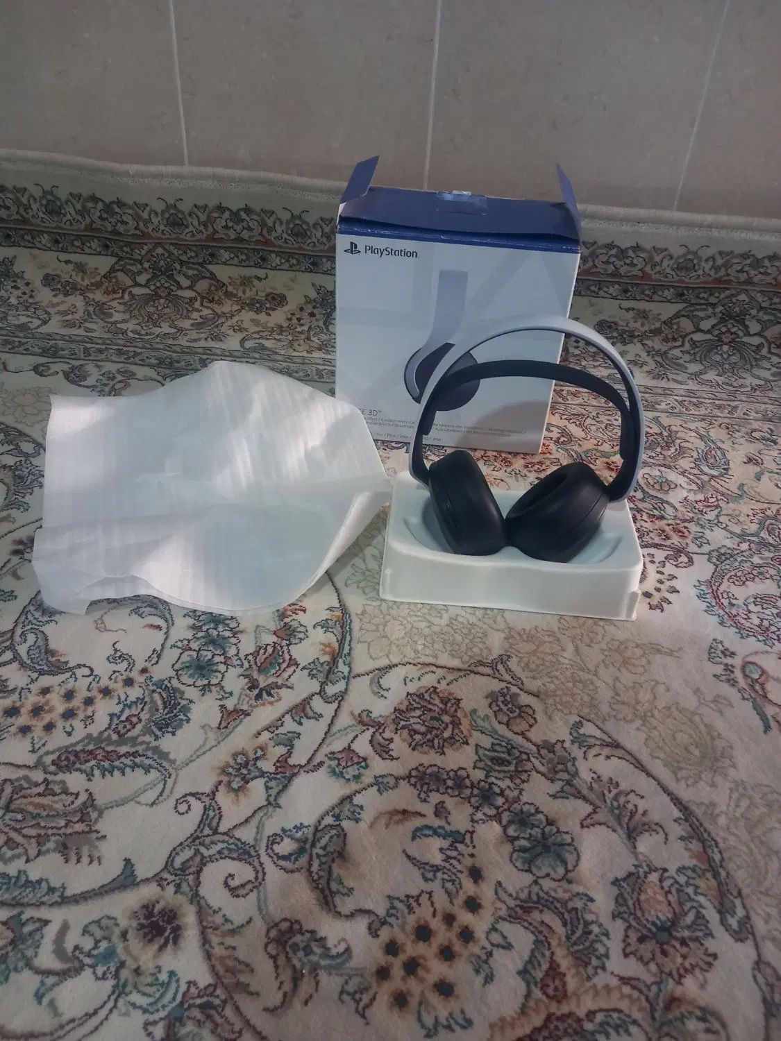هدست هدفون ps5نونو آکبند Pulse3dآخرین مدل تولید|کنسول، بازی ویدئویی و آنلاین|کرج, اصفهانی‌ها|دیوار